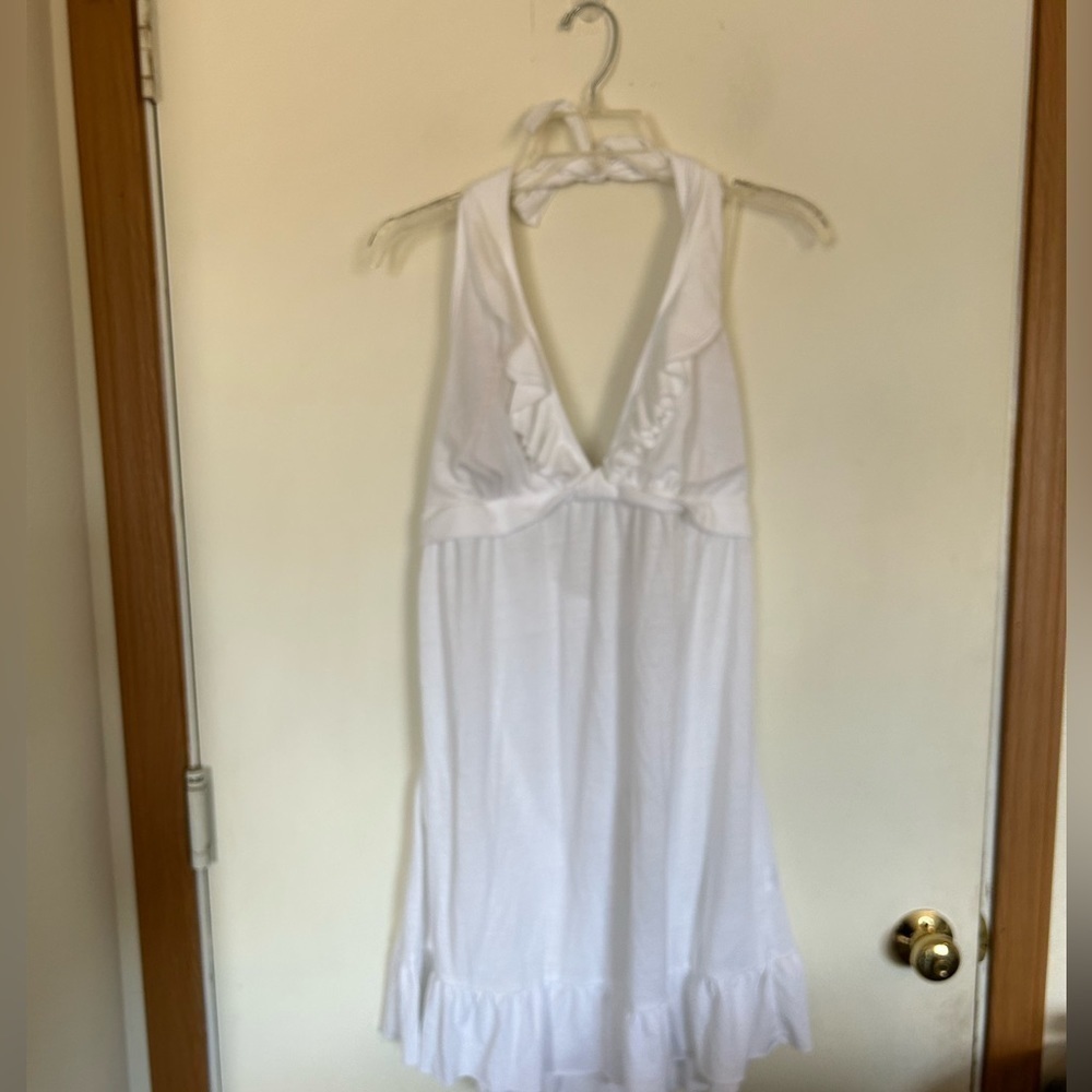 ana white halter swimsuit xl coverup